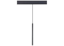 Led св-к для SPACE-Track system, Uno, DC 48В 5Вт, D26xH500 мм, 400Лм, 28°, 3000К, диммируемый 0-10В, IP20, Ra >90, черный - Donolux
