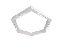 Donolux LED Eye-hex св-к накладной, 36W, 700х606мм, H71,5мм, 2590Lm, 34°, 3000К, IP20, корпус белый,, цвет белый - Donolux