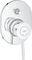 29047000 BauClassic Смеситель для ванны (внешняя и встраиваемая части), хром - Grohe