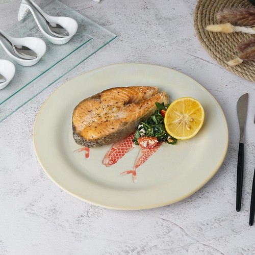 Тарелка d 27,3 см h2 см Red Fish Gray Frutti di Mare P.L. - P.L. Proff Cuisine