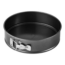 Форма для выпечки круглая разъемная WO HOME Profi Baking 24x6,9 см, сталь углеродистая, черная, п/к - Wo Home