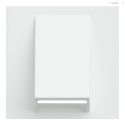 Лицевая панель для вывода кабеля 35170 MW, белый сатин - Rikett