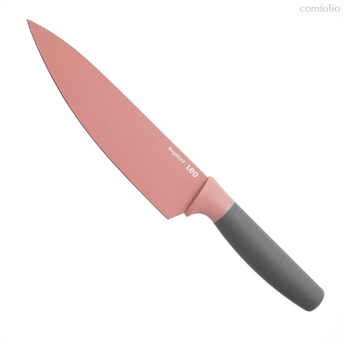 Нож поварской 19см Leo (розовый), цвет розовый - BergHOFF