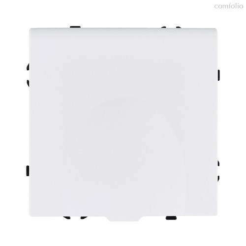 Розетка штепсельная SCHUKO 16A/250 В с крышкой, белый матовый Kollinger Eclipse EC-015WH - Kollinger