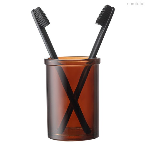 Стакан для зубных щеток Amber, темно-янтарный - Bergenson Bjorn