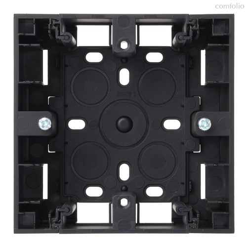 Коробка для накладного монтажа 35996 MB, черный сатин - Rikett