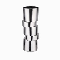 Ваза Bamboo Culm высота 42, цвет серебряный - Cosmo