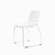 Обеденный стул Cafeteria, цвет белый/хром - Cosmo