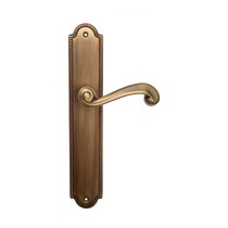 Дверная ручка Venezia Monte Cristo на планке PL98 полированная латунь