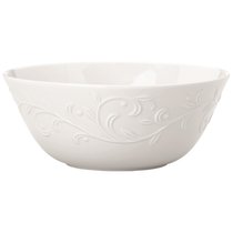 Салатник круглый Lenox "Чистый опал, рельеф" 26,5см