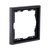 Рамка 1-постовая, черный матовый Kollinger Eclipse EC1BK - Kollinger