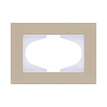 Рамка для двойной розетки, стекло золотой Kollinger Reflex MG RM120GD - Kollinger