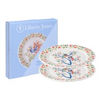 Набор тарелок Love Birds из коллекции Birds of Paradise в подарочной упаковке, d21 см, 2 шт., 21 см - Liberty Jones