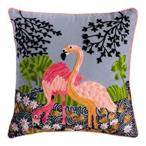 Подушка декоративная Фламинго с наполнителем - Covali