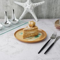 Тарелка d 18,5 см h1,5 см Brown Frutti di Mare P.L. - P.L. Proff Cuisine