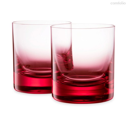 Набор стаканов для виски Moser Виски сет 370 мл, 2 шт, розалин, п/к - Moser