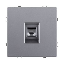 Розетка телефонная RJ11, серый Kollinger Eclipse EC-019GY - Kollinger