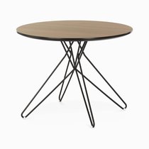 Кофейный столик Bug диаметр 60, цвет коричневый/черный - Cosmo