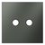 Накладка для розетки телевизионной оконечной TV+SAT, S70 титан - Voltum