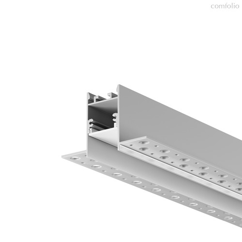 Алюминиевый профиль встраиваемый скрытого монтажа 65x42 (Серебро, 2 м), ALM-6542-S-2M 636012 - Maytoni