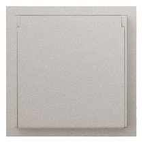 Розетка в сборе IP44 35946 PL, платина - Rikett