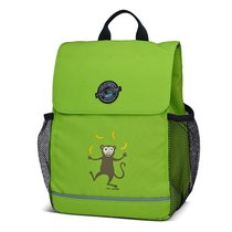 Рюкзак детский Pack n' Snack™ Monkey лайм, цвет зеленый - Carl Oscar