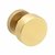 Ручка-кноб дверная IRIS A5126 061 МР35, матовое золото - Cebi