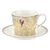 Чашка чайная с блюдцем Portmeirion "Сара Миллер.Челси" 200мл (светло-серая) - Portmeirion