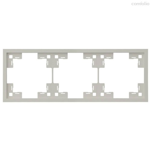 Трехместная рамка 35830 LN, лен - Rikett