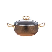 Кастрюля Agness с Антипригар. Покрытием Granite, Серия Mercury, 20x9 см, 2,6Л, Pfoa Free
