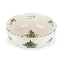 Салатник круглый Spode Рождественская ель 24 см