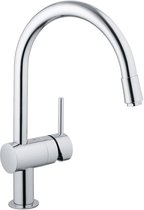 32918000 Minta Смеситель для кухонной мойки с выдв. изливом, хром - Grohe