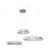 10135/3 Chrome Подвесной светильник LOFT IT Crystal ring - Loft It