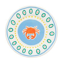 Тарелка круглая Summer Bliss Сrab DEP221-CRB (DEP221-05924D) - Costa Nova