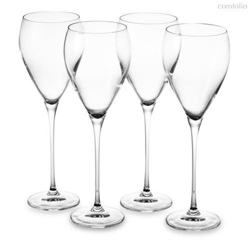Набор бокалов для белого вина Krosno Жемчуг 280 мл. 4 шт, стекло - Krosno