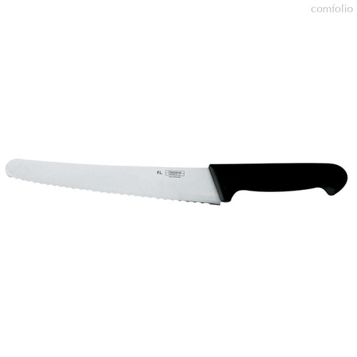 Нож PRO-Line кондитерский 25 см, черная пластиковая ручка - P.L. Proff Cuisine