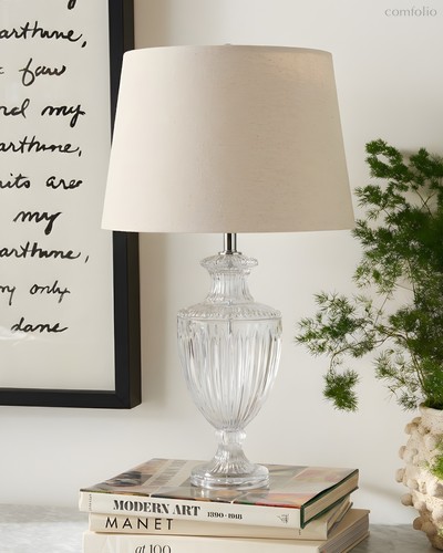 Хрустальная настольная лампа Абель, цвет прозрачный - Louvre Home