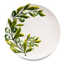 Тарелка закусочная Edelweiss Оливки 22 см, керамика - Edelweiss
