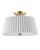 Потолочный светильник Димпл, цвет белый - Louvre Home
