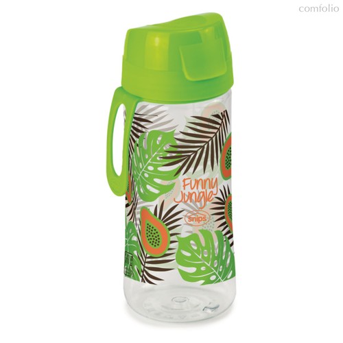 Бутылка для воды SNIPS Jungle 0,5л, тритан, зелёный - Snips