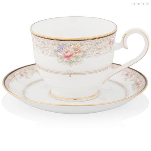 Чашка чайная с блюдцем Noritake Итальянская роза 230 мл - Noritake