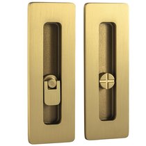 Ручка на раздвижные двери Tupai 4181 WC 5S -158 сатинированная латунь - Tupai