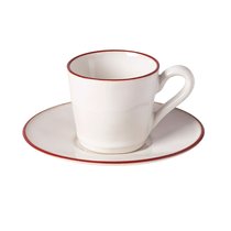 Чайная пара Beja White Red ATCS01-RED (01018E/00121K)