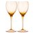 Набор бокалов для белого вина Moser Оптик 250 мл, 2 шт, топаз, п/к - Moser