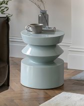 Светло-синий приставной столик Сигет - Louvre Home