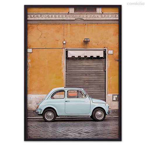 Голубой автомобиль, 40x60 см - Dom Korleone