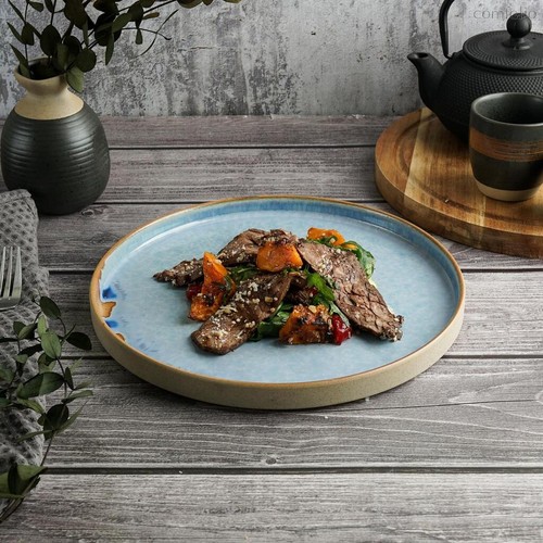 Тарелка с бортом d 26 см h2,2 см 600 мл Blue Panasia P.L. Proff Cuisine - P.L. Proff Cuisine