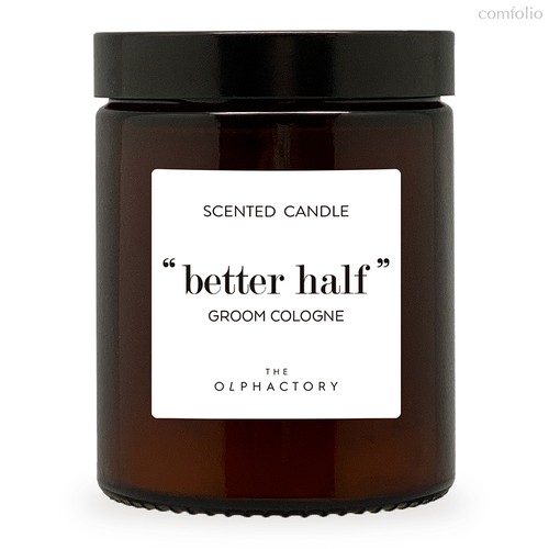 Свеча ароматическая The Olphactory, Better Half, Groom Cologne, 30 ч - Ambientair