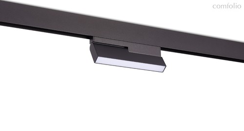 Led св-к для SPACE-Track system, Line, DC 48В 8Вт, L195xW22xH98 мм, 313Лм, 120°, 3000К-6000K, управление Tuya Bluetooth, IP20, Ra >90, черный - Donolux