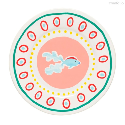 Тарелка круглая Summer Bliss Guppy fish DEP221-GUP (DEP221-05924C) - Costa Nova
